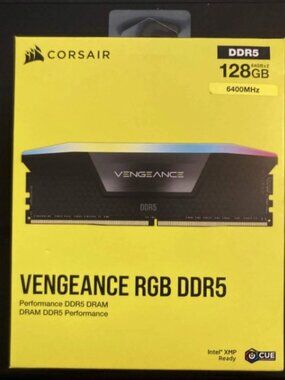 Corsair Vengeance RGB DDR5 128GB (2x64GB) 6400MHz